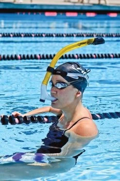 FINIS Snorkel Dry Top -Swim Equipment Store 1.05.057 image usage 4