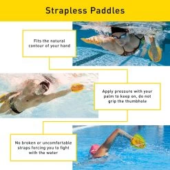 Finis Agility Paddles (Strapless) - Floating 6 Finis Agility Paddles (Strapless) - Floating -Swim Equipment Store 1.05.145 Usage.Main 21