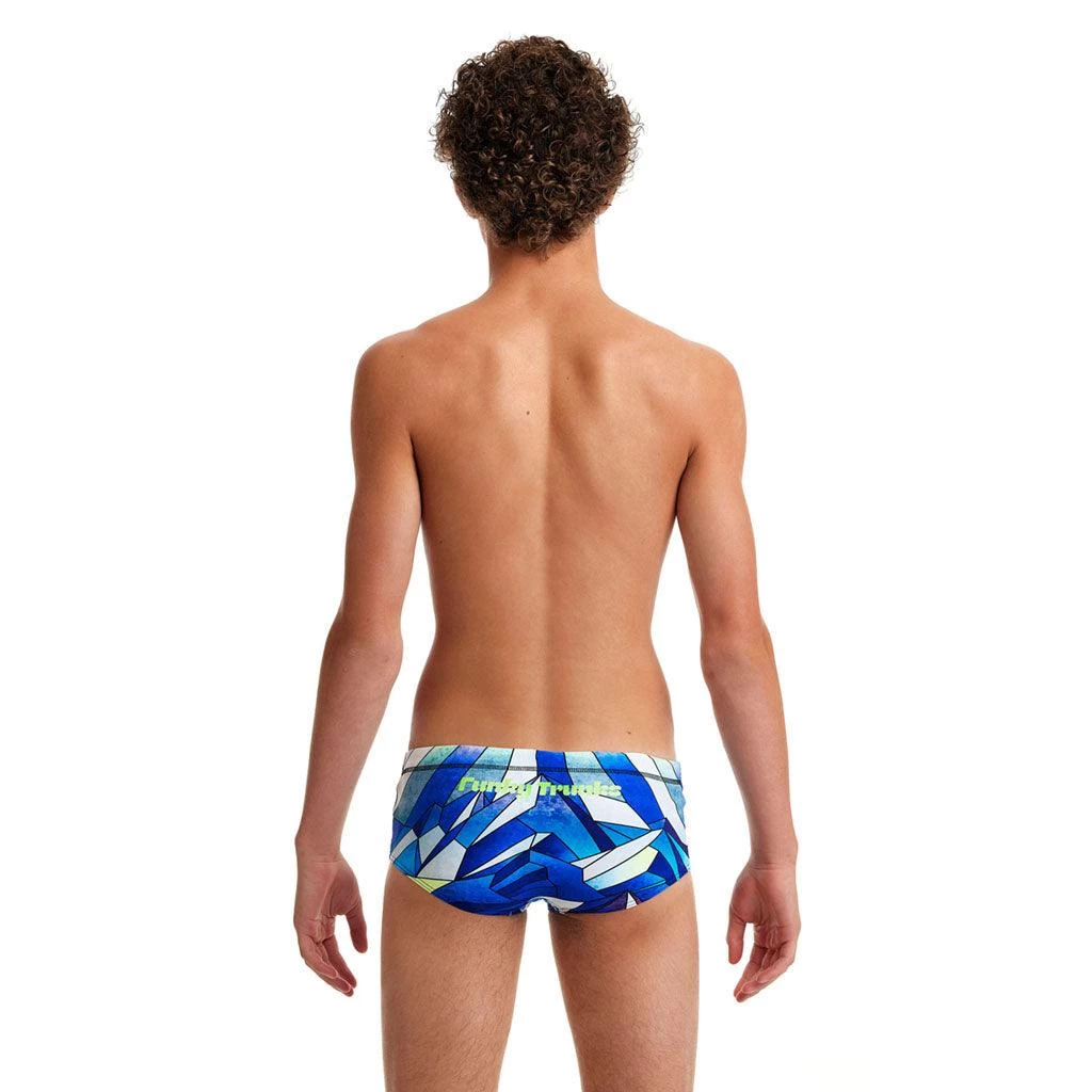 Funky Trunks Boys Sidewinder Trunks Blue Ascent 2 Funky Trunks Boys Sidewinder Trunks Blue Ascent - Image 2