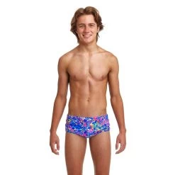 Funky Trunks Boys Sidewinder Trunks Oiled Up