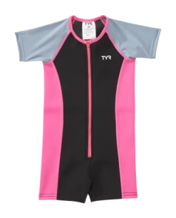 TYR Girls Solid Thermal Suit -Swim Equipment Store kgtsn2y 768 alt05