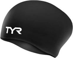 TYR Adult Long Hair Silicone Wrinkle-Free Swim Cap 14 TYR Adult Long Hair Silicone Wrinkle-Free Swim Cap -Swim Equipment Store lcsl 001 alt1