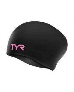 TYR Adult Long Hair Silicone Wrinkle-Free Swim Cap 18 TYR Adult Long Hair Silicone Wrinkle-Free Swim Cap -Swim Equipment Store lcslb 121