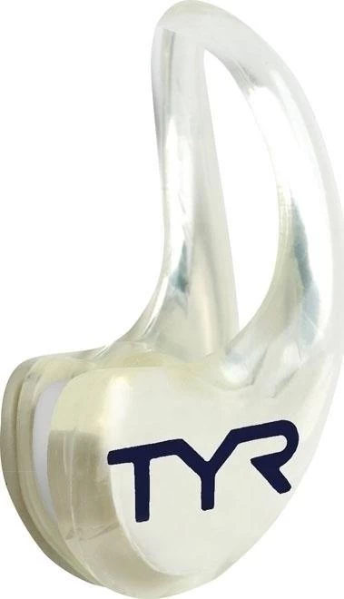 TYR Ergo Clear Swim Nose Clip 2 TYR Ergo Clear Swim Nose Clip - Image 2